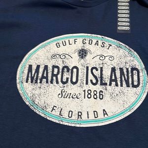 New Men’s - Marco Island Gulf Port T-Shirt Size XXX- Large
